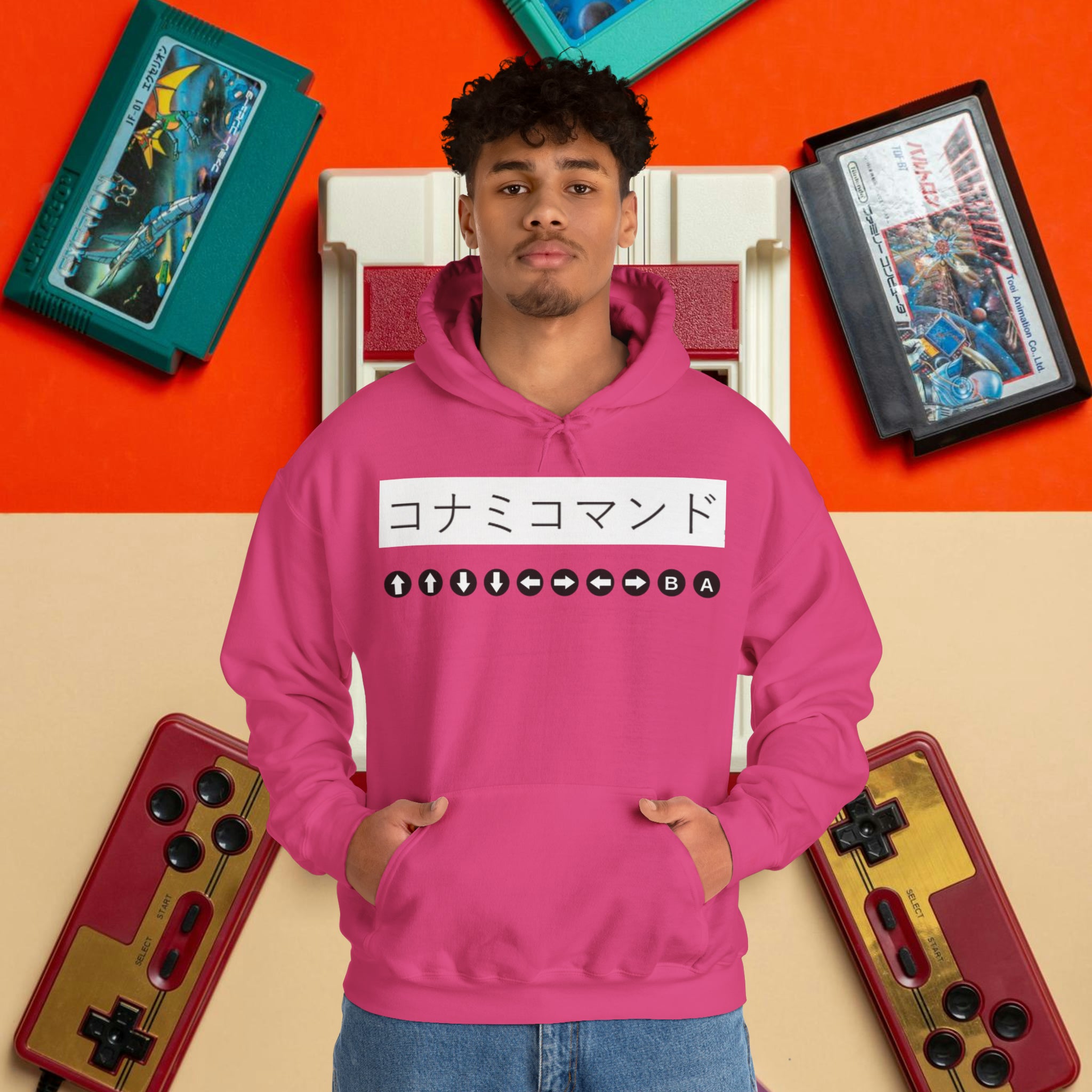 Konami Code Hoodie | Retro Gaming Outfit